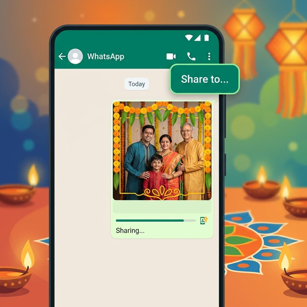 WhatsApp Sharing Feature